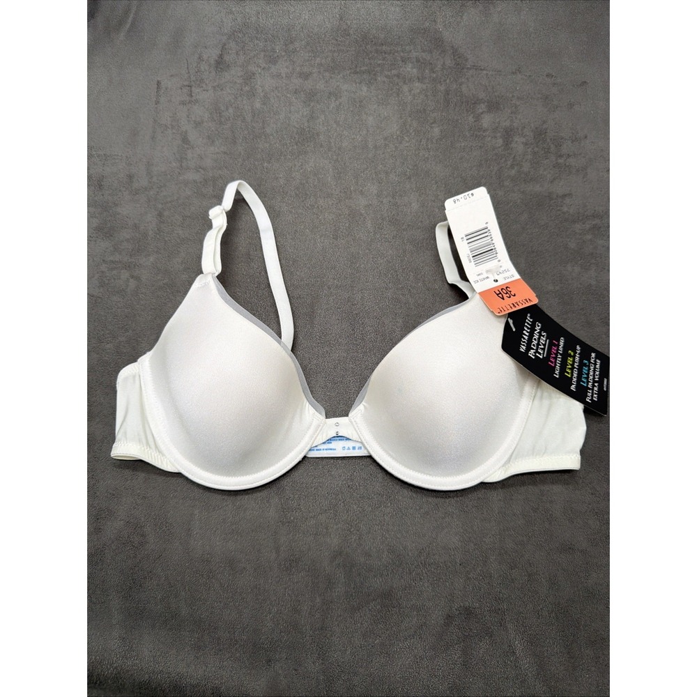 Vintage Vassarette Padded Push Up Bra 75-249 Size 36A